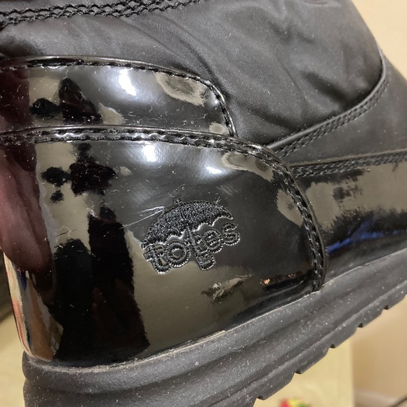 NWT Totes Waterproof Black Boots "Caroline 2" 10M - Picture 9 of 16